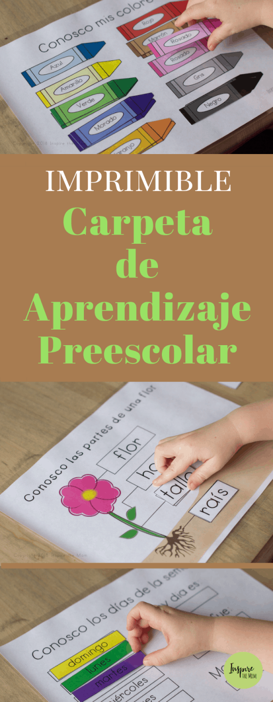 Printable Learning Folder For The Early Years Inspire The Mom