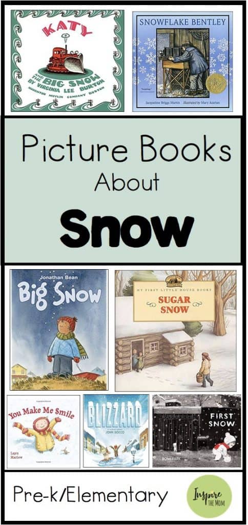 Picture books about snow - inspire the mom