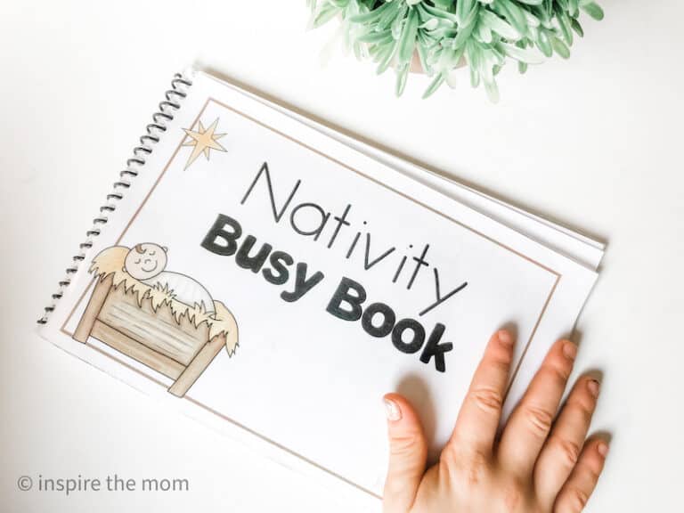 Printable Nativity Busy Book