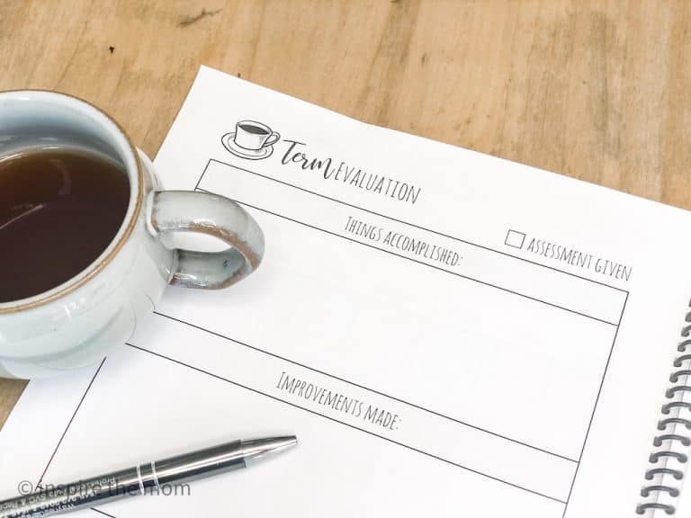 Updated FREE Charlotte Mason Planner - Printable