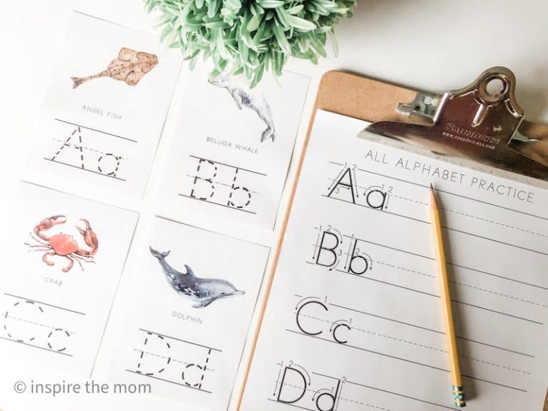 Ocean Animals for Kids Unit Study - Inspire the Mom