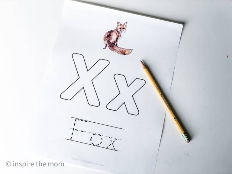 X Words For Kids Inspire the Mom