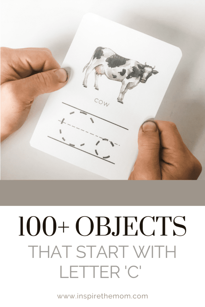 100+ Objects That Start With C - Inspire the Mom