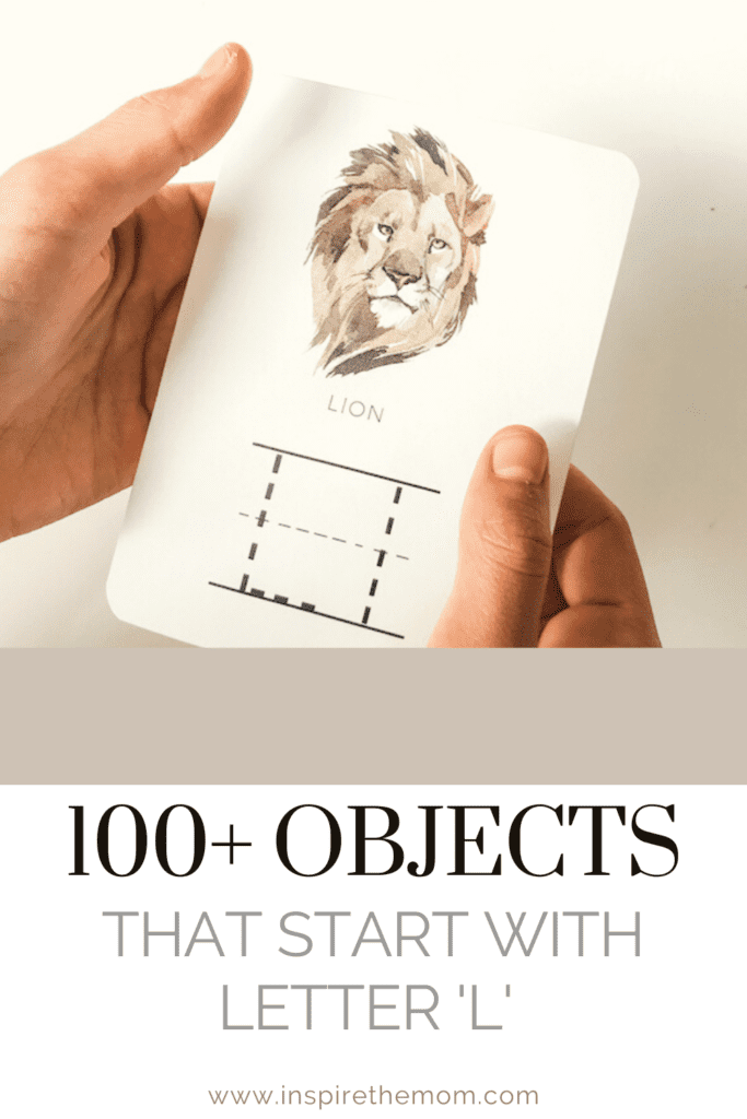 100+ Objects That Start With L - Alphabet Items A-Z