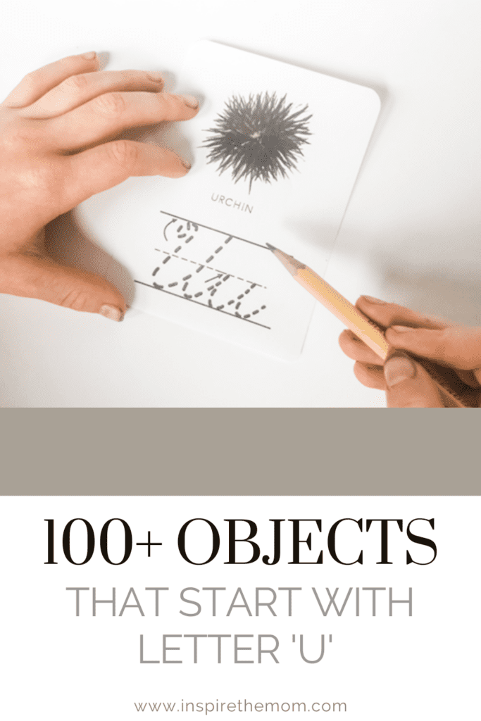 100+ Objects That Start With U - Alphabet Items A-Z