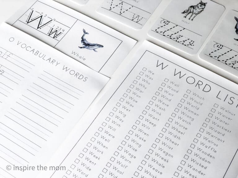 100+ Objects That Start With W Alphabet Items AZ