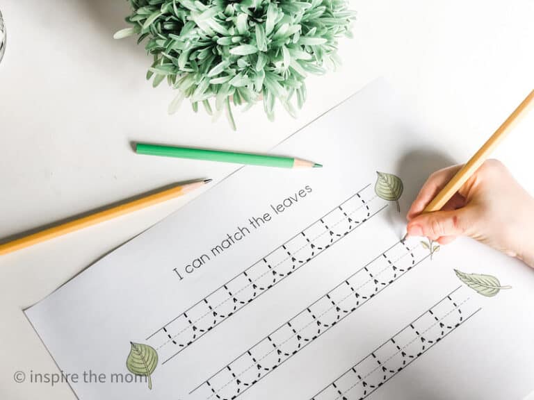 Spring Themed Prewriting and Shape Activities