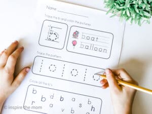 Letter B Worksheets - Free Alphabet Printables