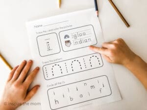 Letter I Worksheets - (Alphabet Worksheet Series)