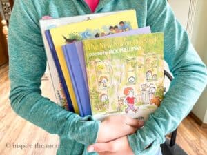 Poetry books for kids list www.inspirethemom.com