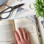 How to Make Washi Tape Corner Bookmarks. Cover photo. www.inspirethemom.com