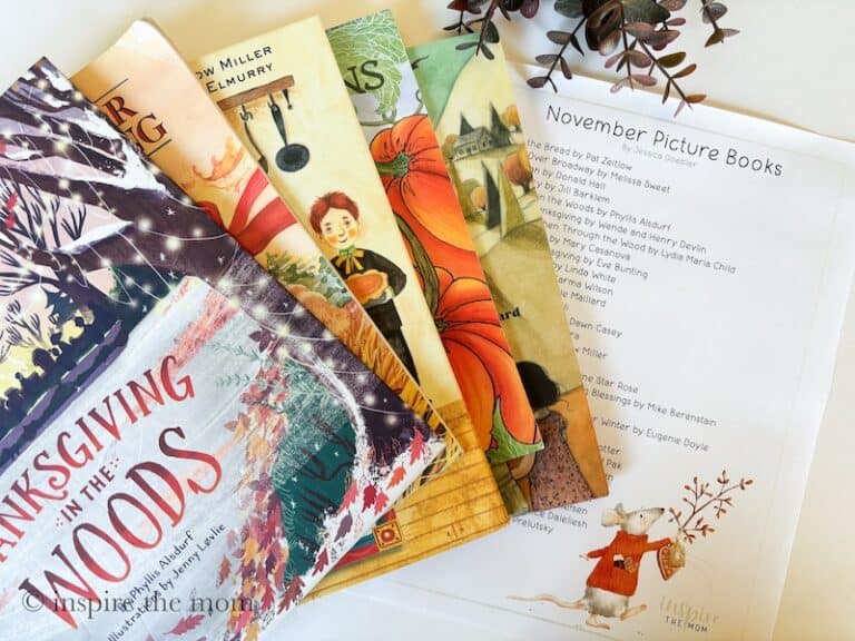 November Picture Books: Printable List